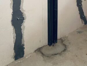 Foundation Cracks | After foundation repairs have been applied