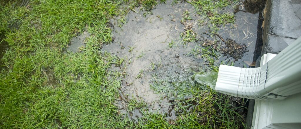 yard drain problem